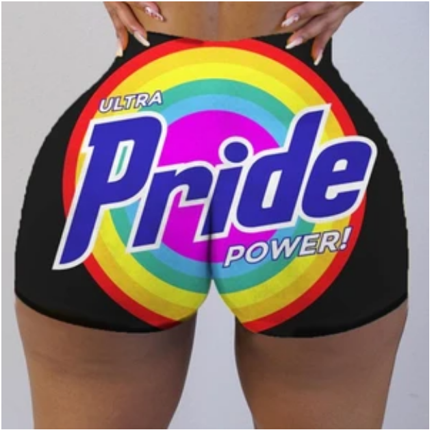 Ultra Pride Booty Shorts