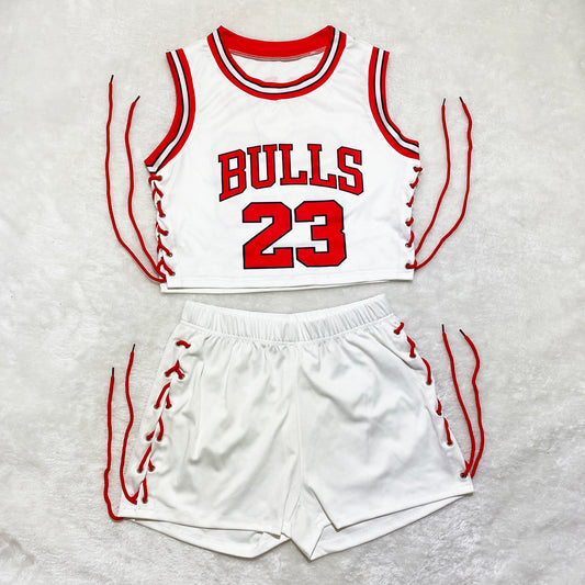 Bulls Jersey & Shorts Set