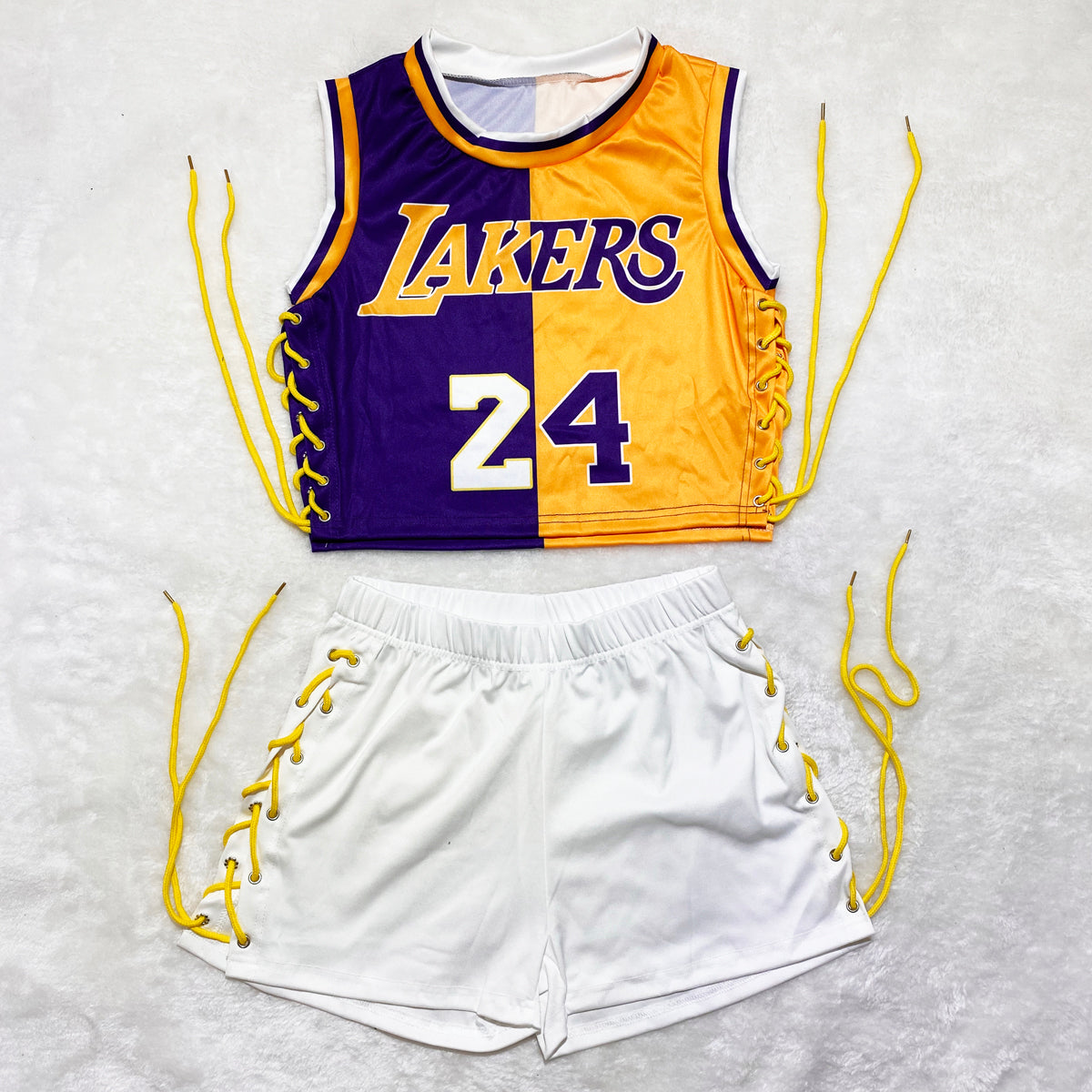 Lakers Jersey & Shorts Set